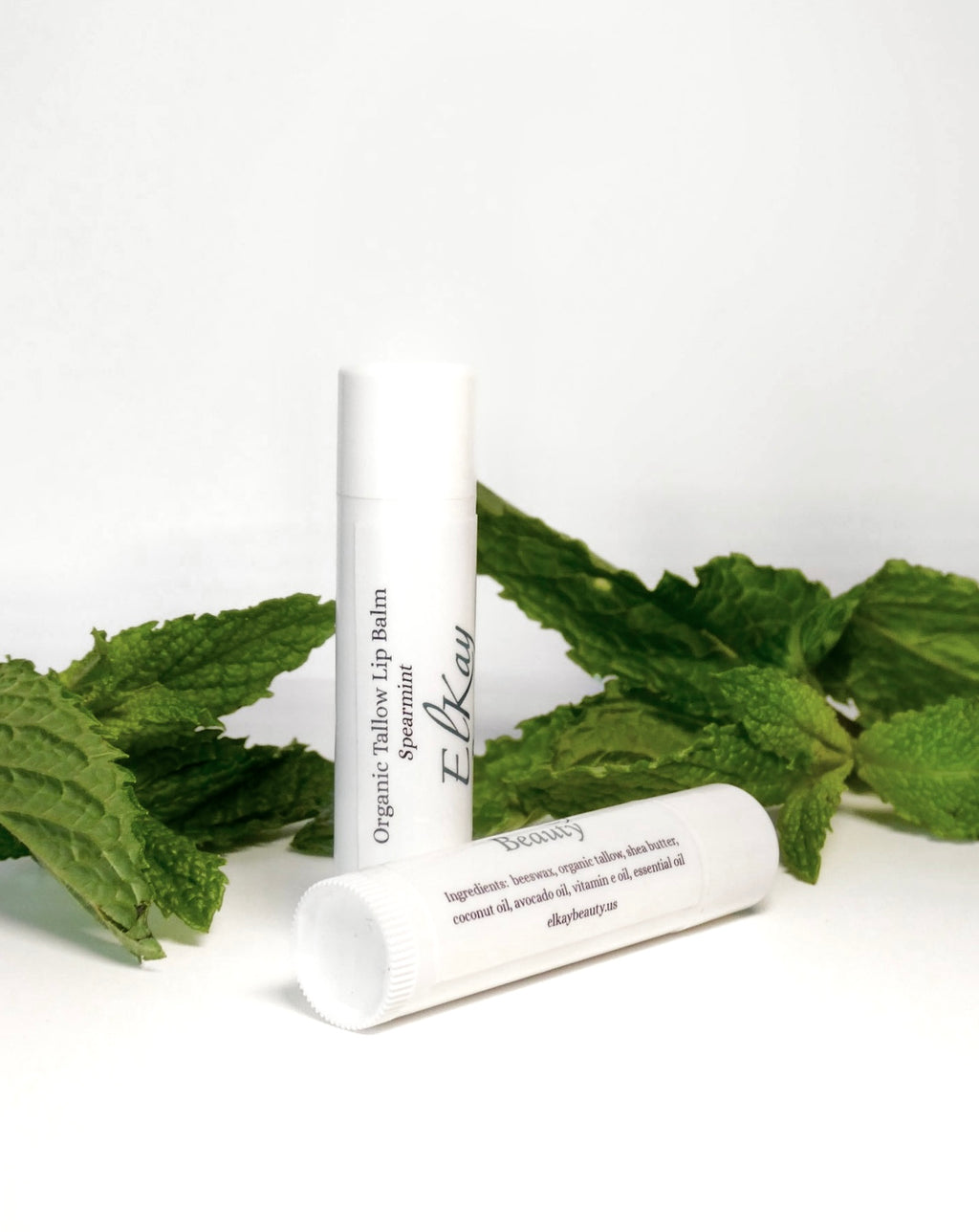 Organic Spearmint Tallow Lip Balm
