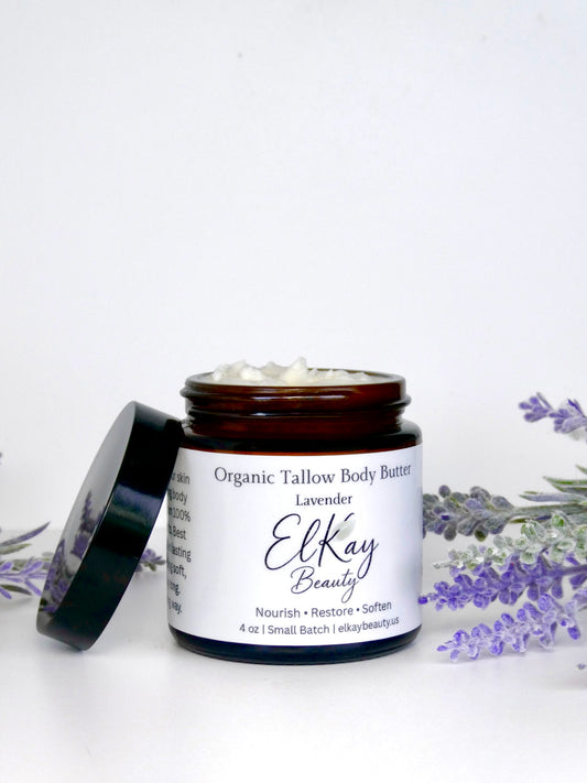 Organic Lavender Tallow Body Butter