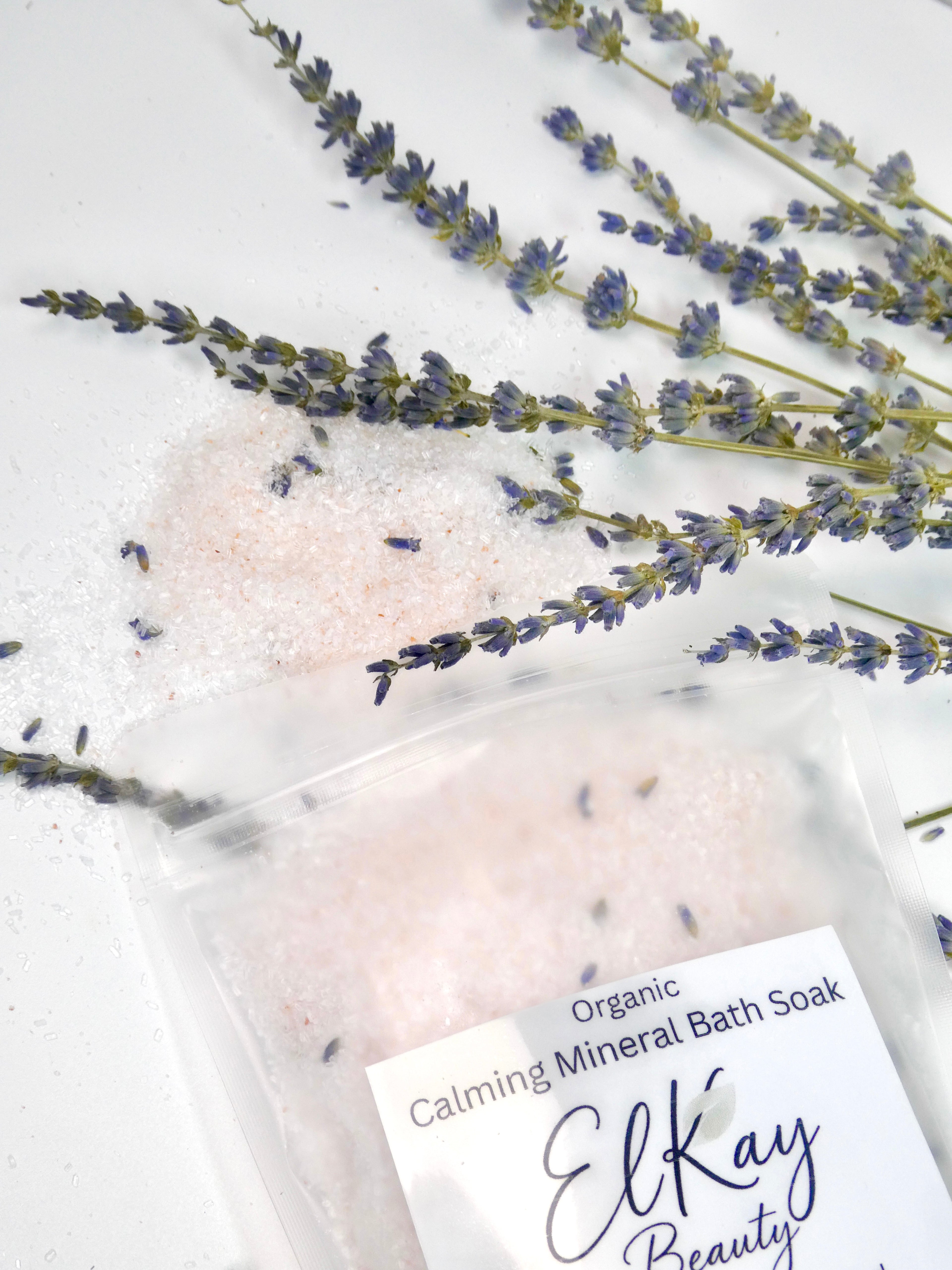 Organic Calming Mineral Bath Soak