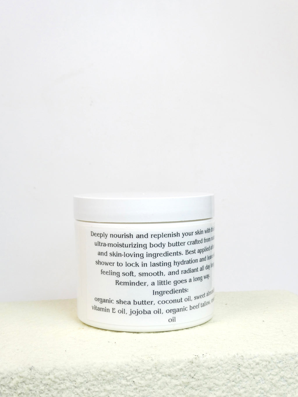 Organic Frankincense and Patchouli Tallow Body Butter
