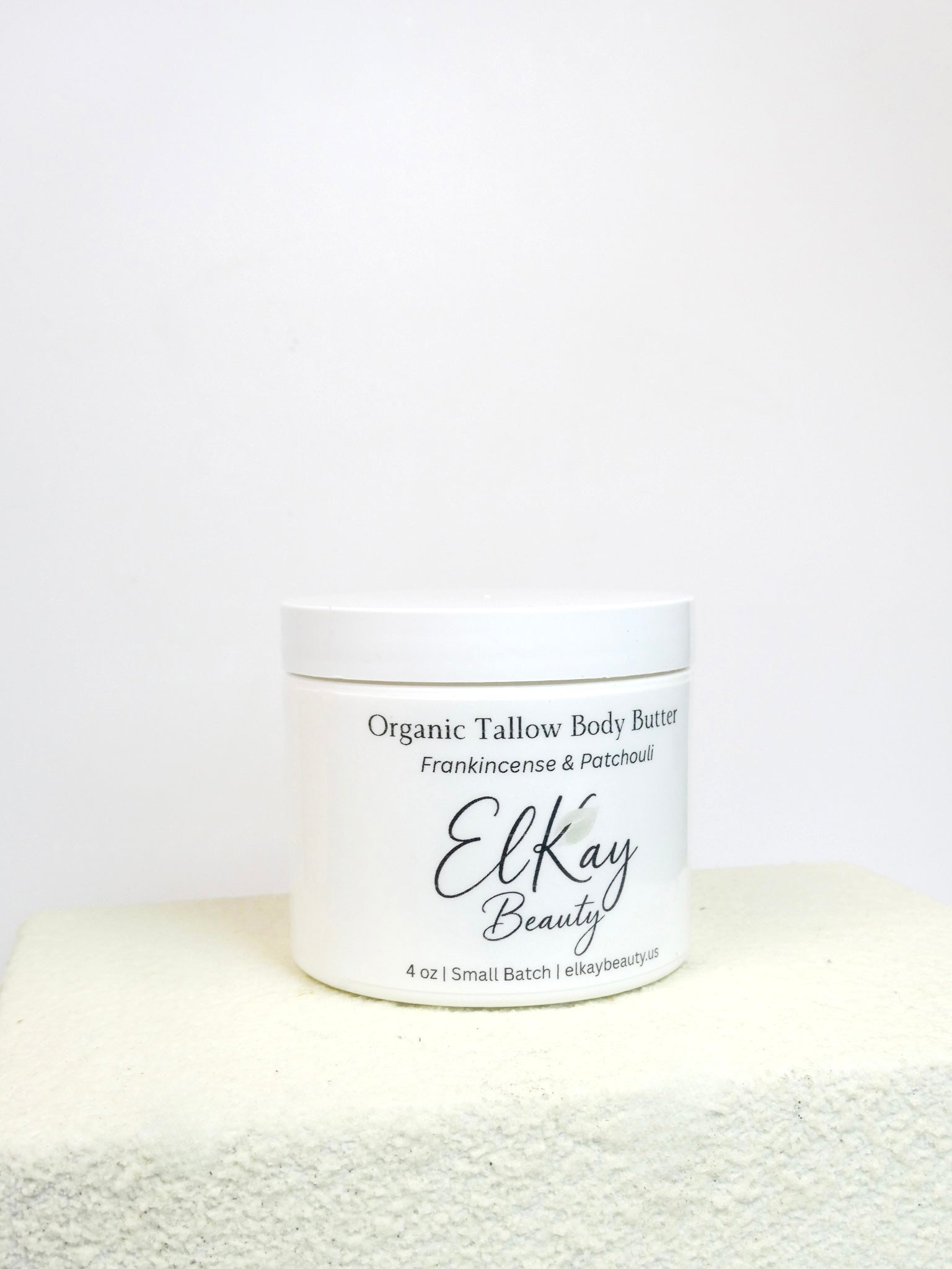 Organic Frankincense and Patchouli Tallow Body Butter