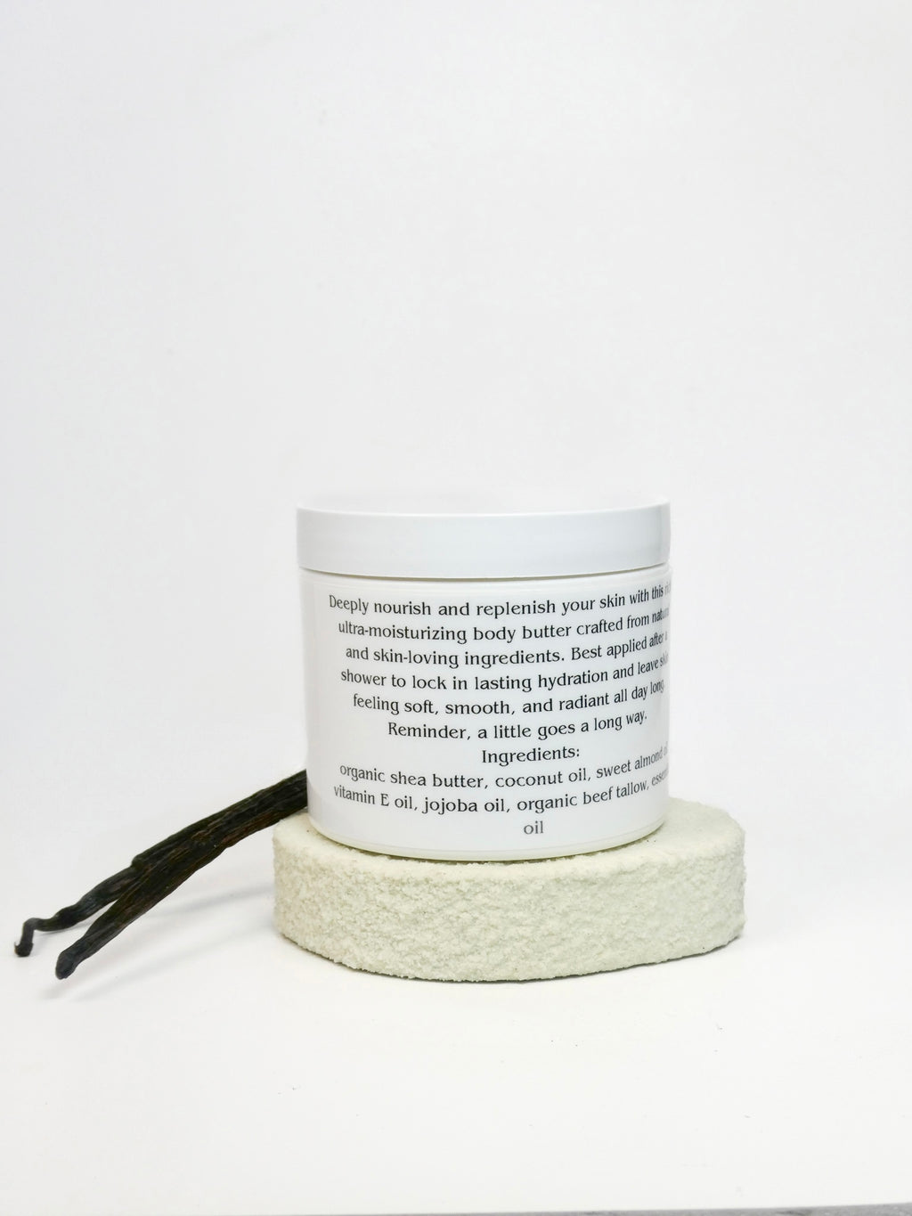 Organic Vanilla Tallow Body Butter