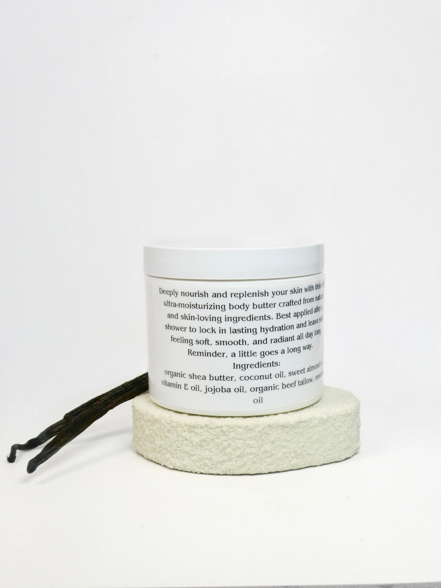 Organic Vanilla Tallow Body Butter