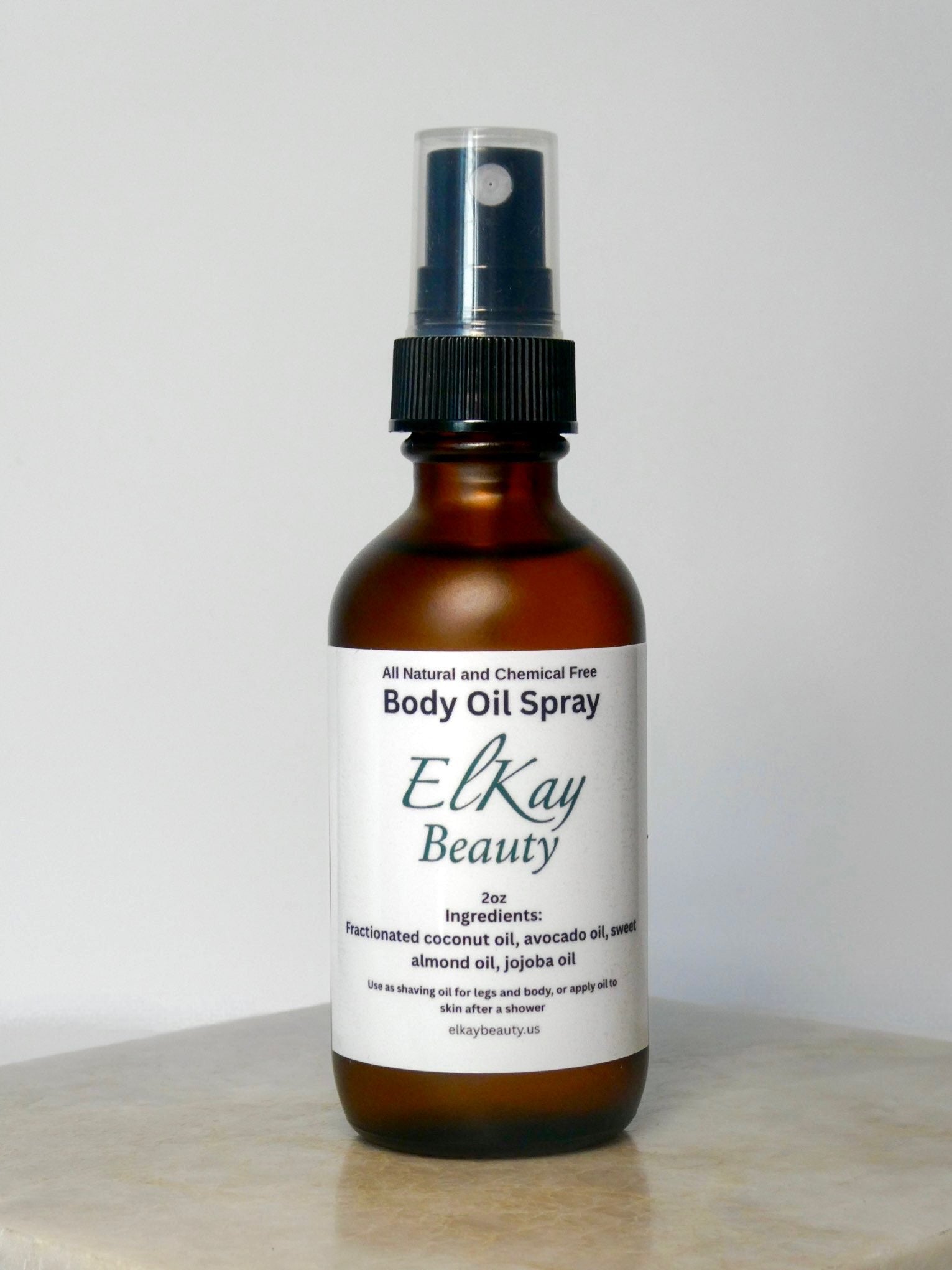 Organic Body Oil Spray