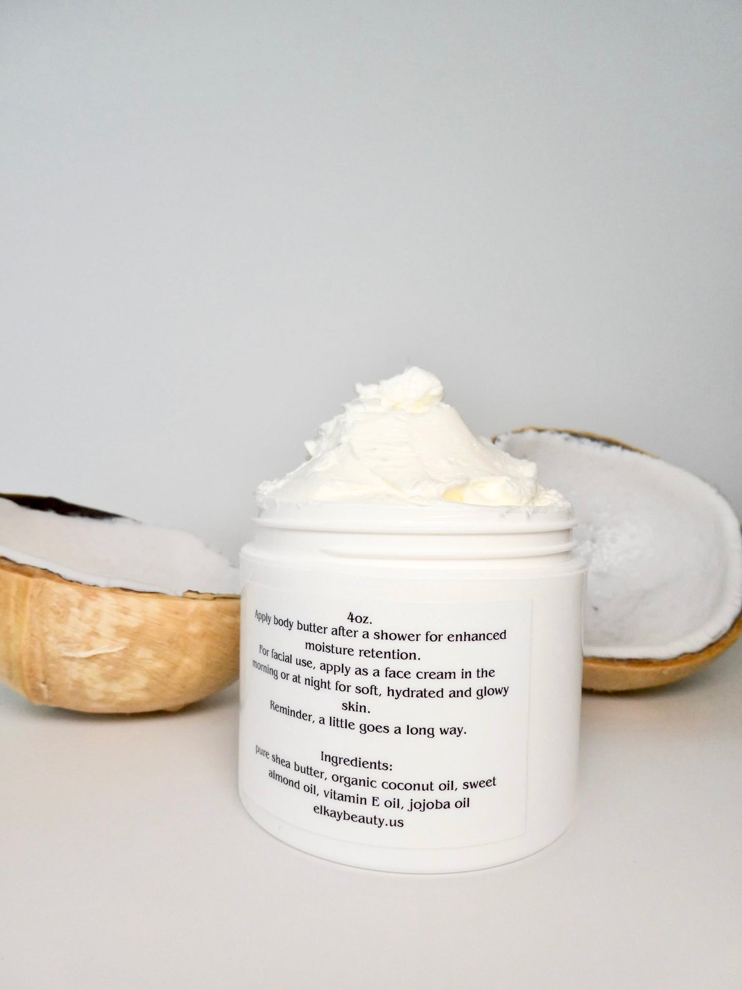 4oz Shea Butter and Coconut Oil Body Butter