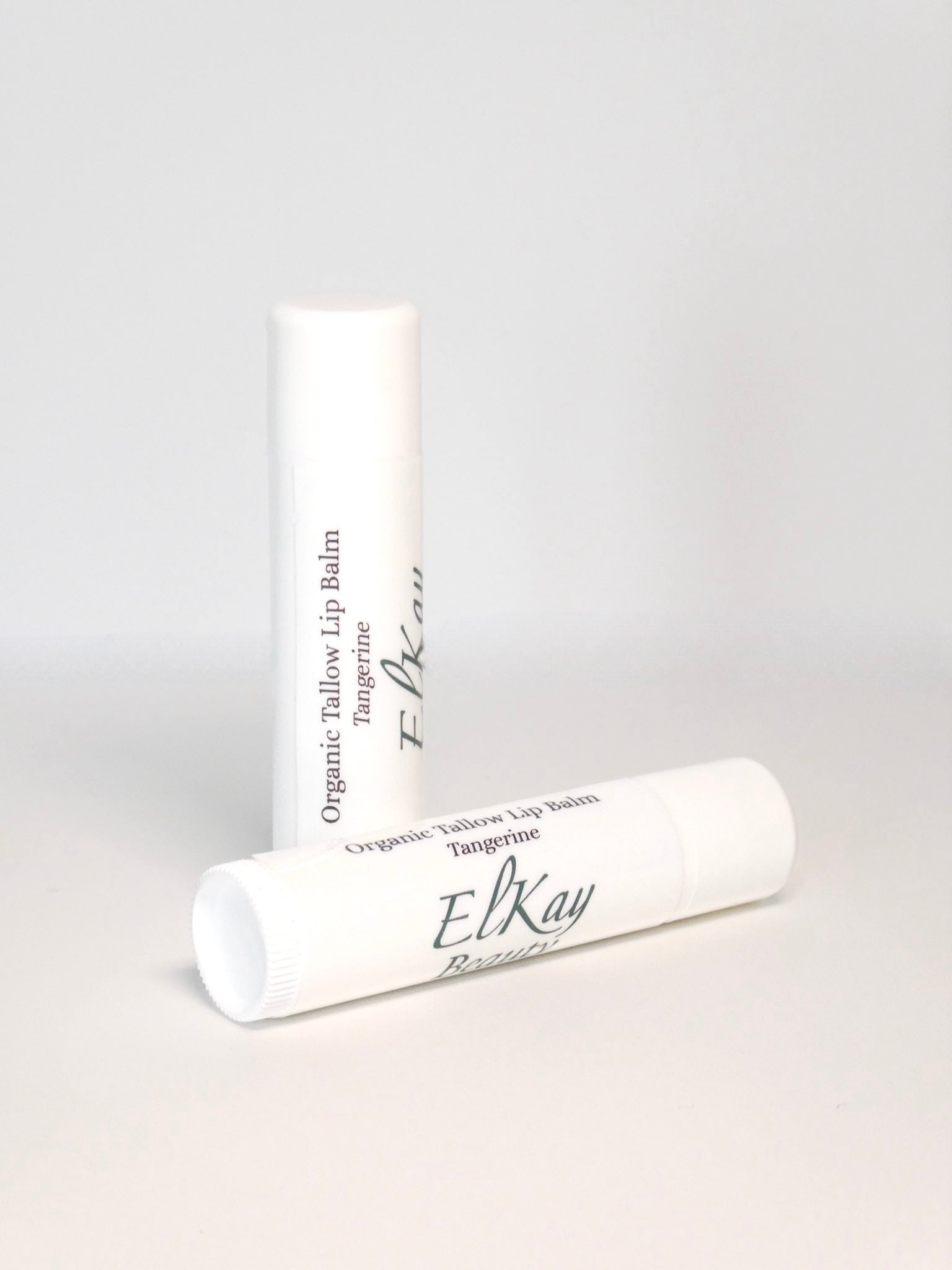 Organic Tangerine Tallow Lip Balm