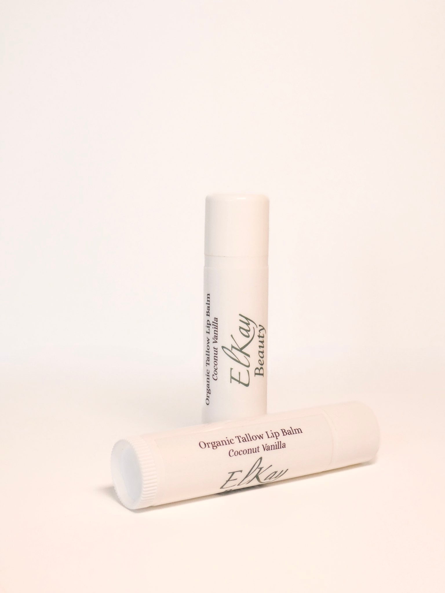 Organic Coconut Vanilla Tallow Lip Balm