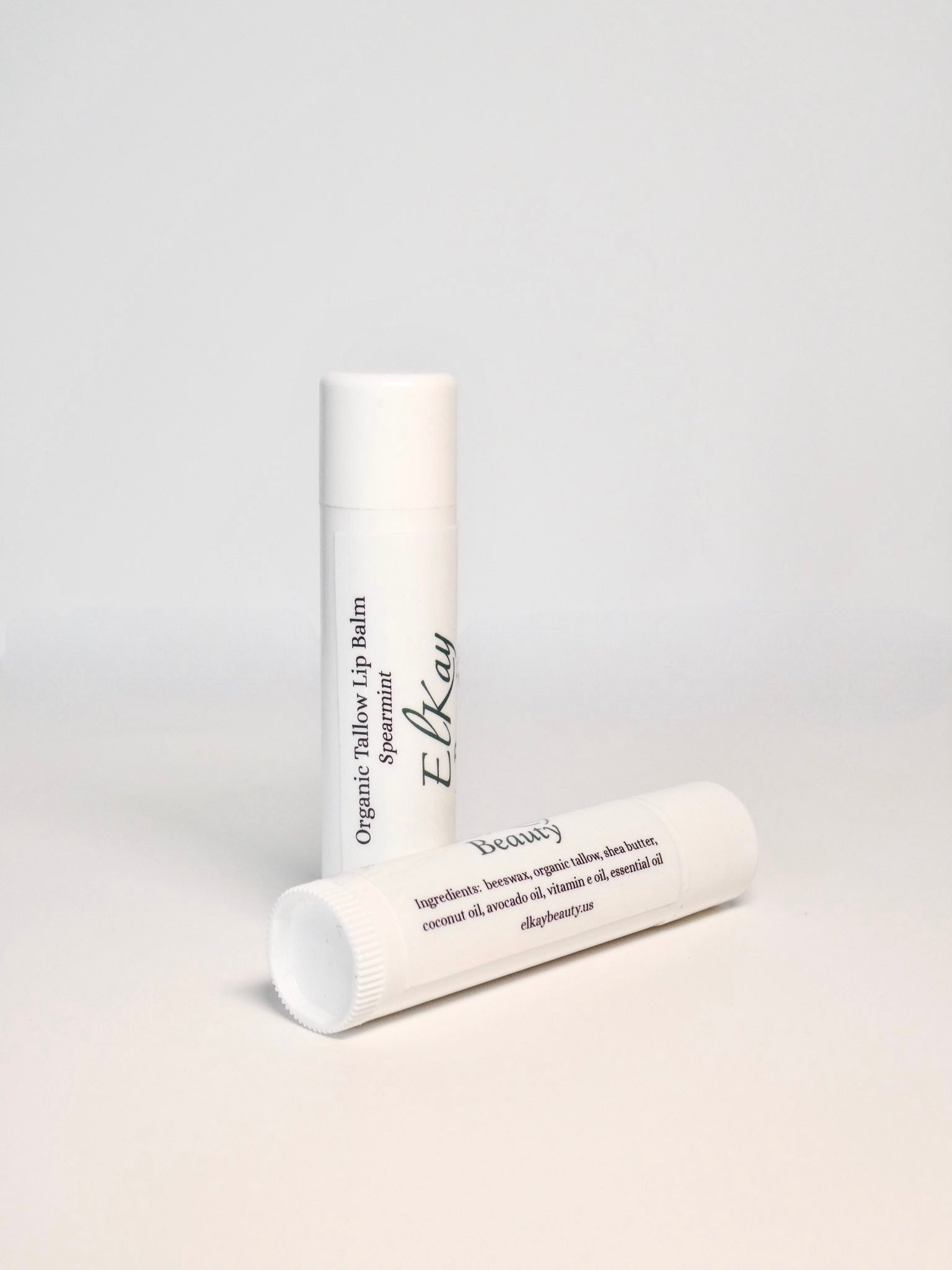 Organic Spearmint Tallow Lip Balm
