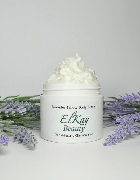 2oz Lavender Tallow Body Butter