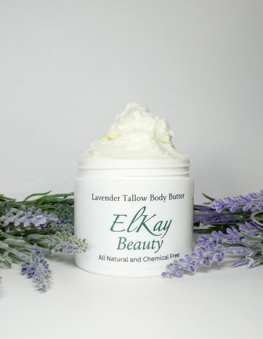 4oz Lavender Tallow Body Butter