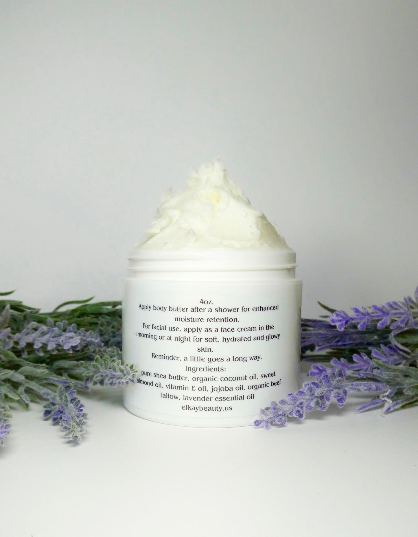 4oz Lavender Tallow Body Butter
