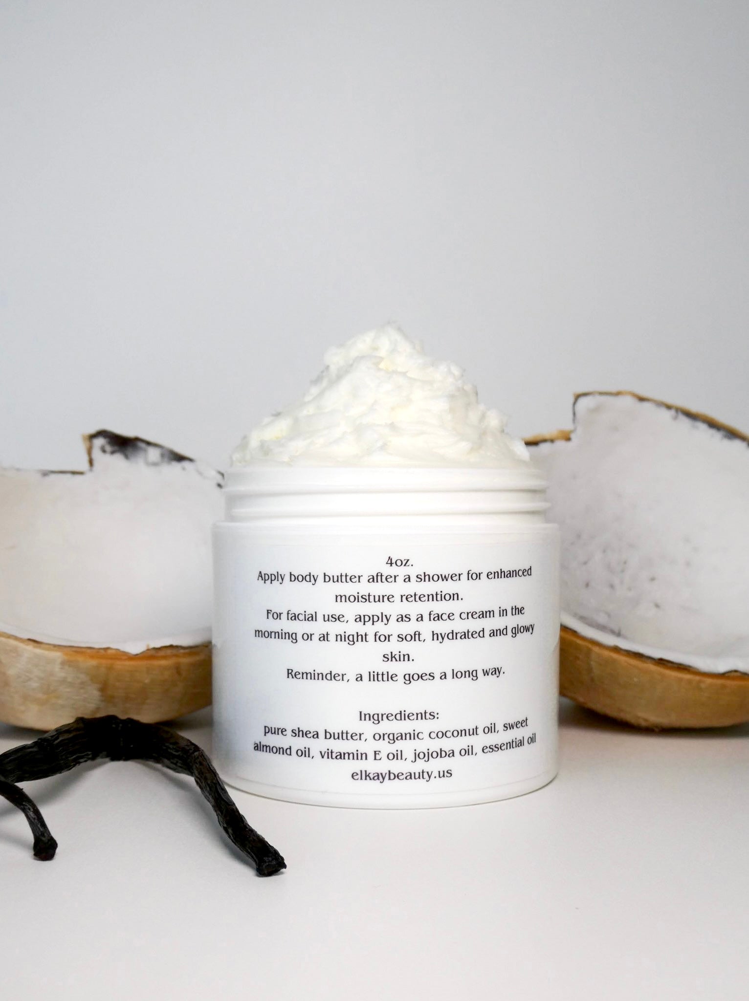 Organic Coconut Vanilla Tallow Body Butter