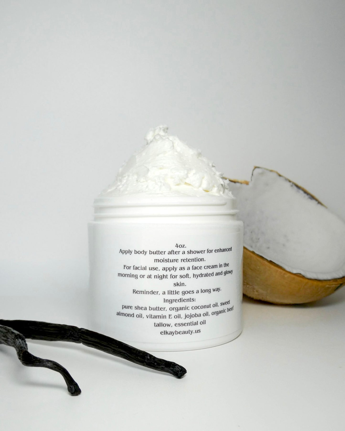 4oz Coconut Vanilla Body Butter