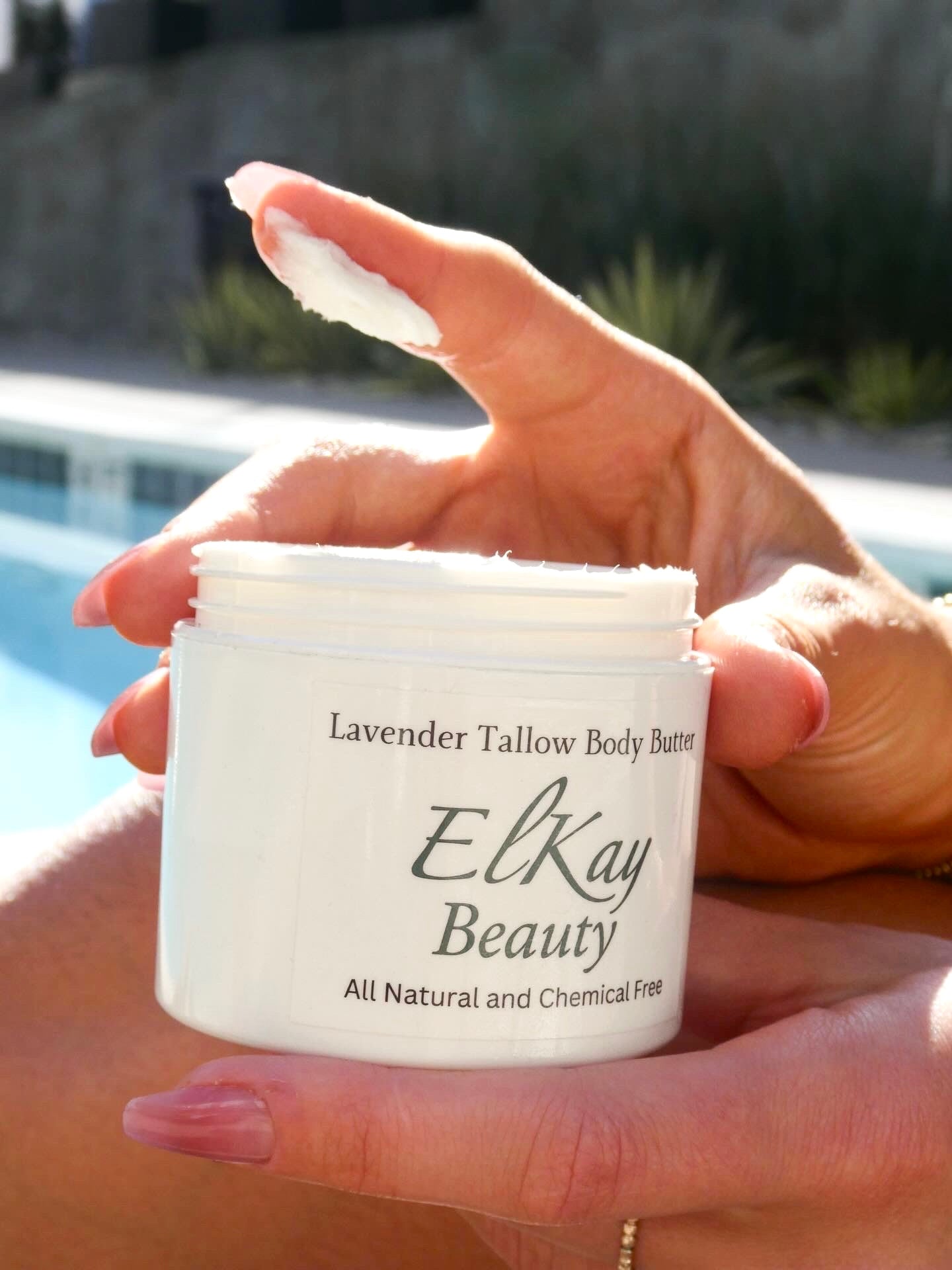 4oz Organic Lavender Tallow Body Butter