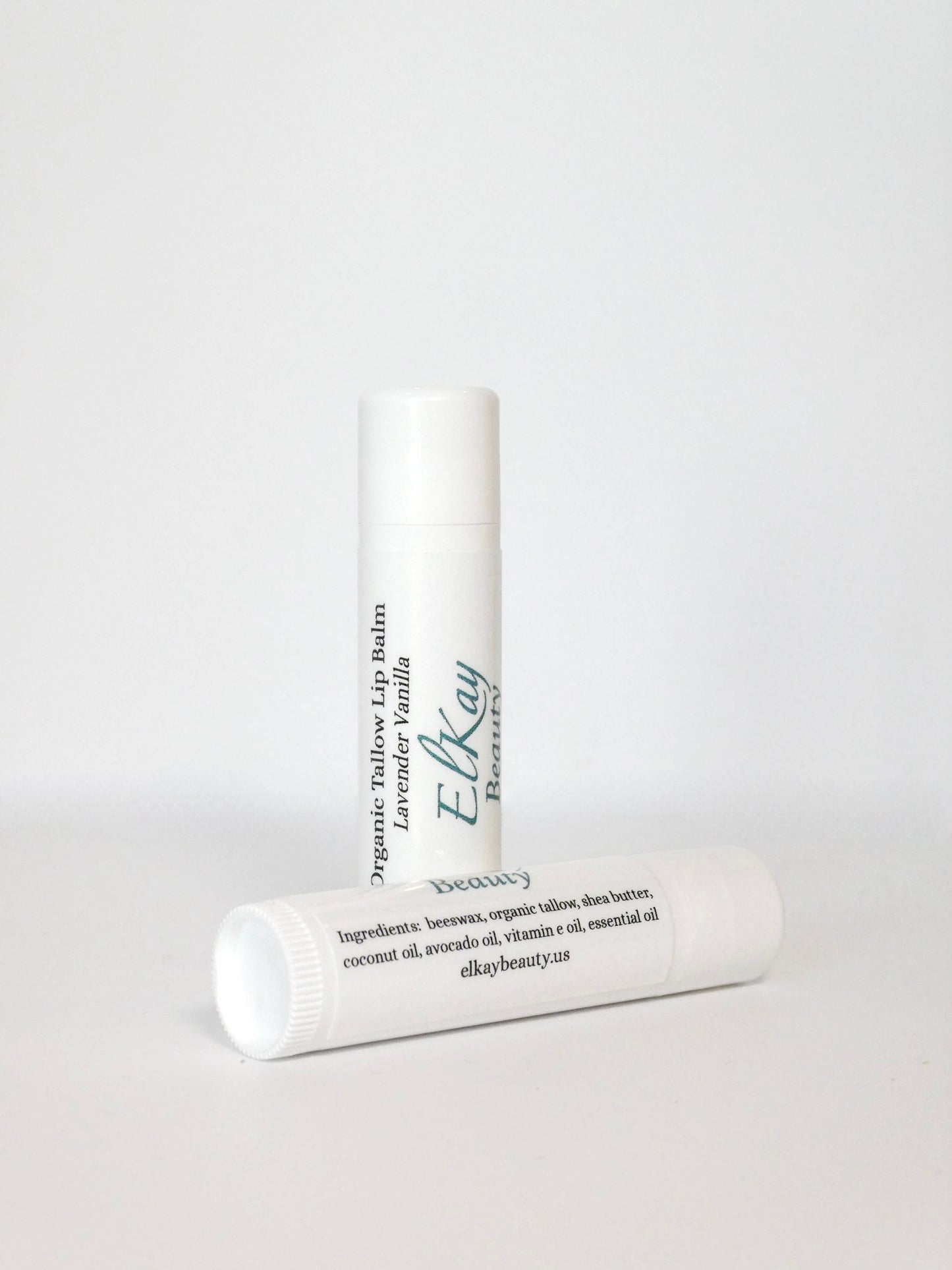Organic Lavender Vanilla Tallow Lip Balm