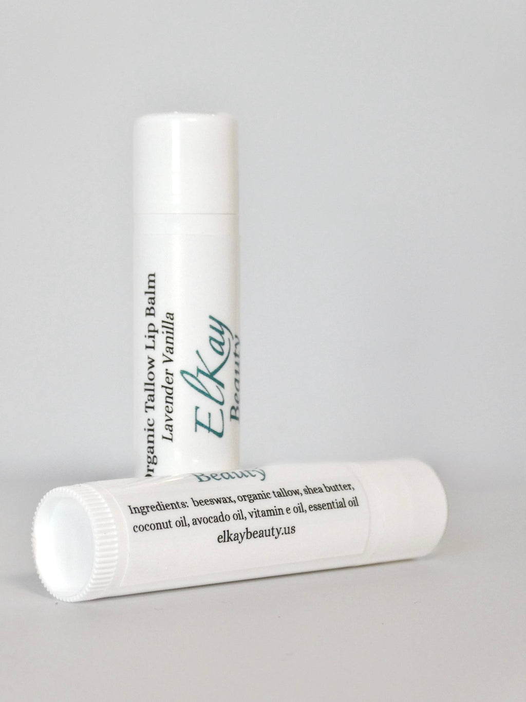 Organic Lavender Vanilla Tallow Lip Balm