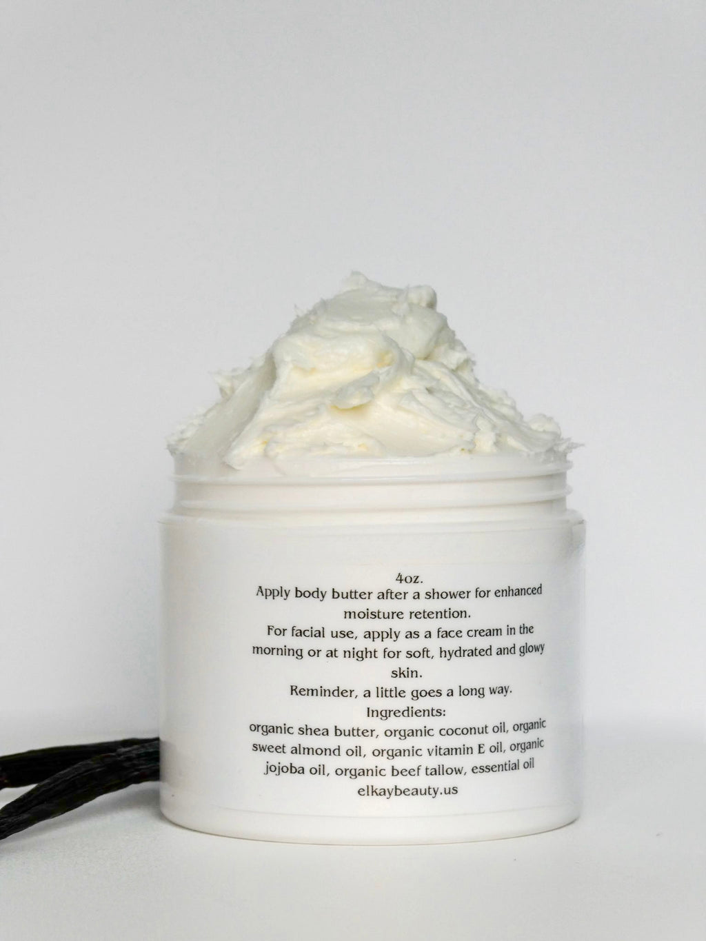 Organic Vanilla Tallow Body Butter