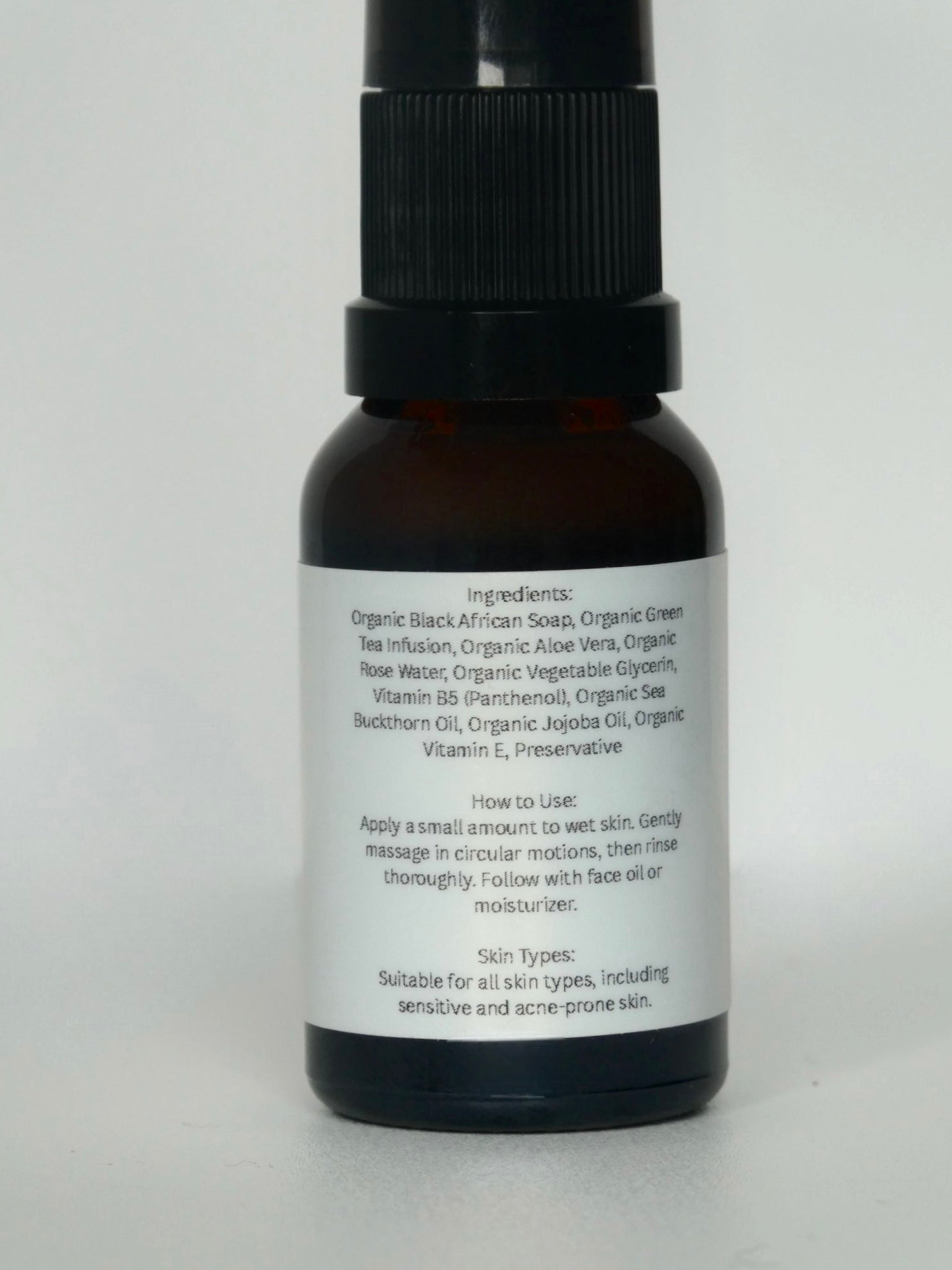 African Black Soap - Foaming Facial Cleanser