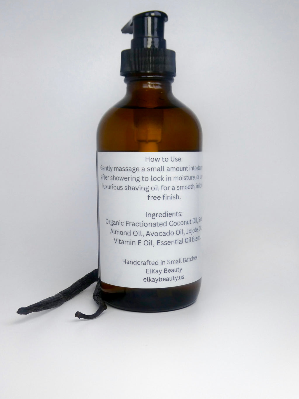 Organic Vanilla & Sandalwood Body Oil