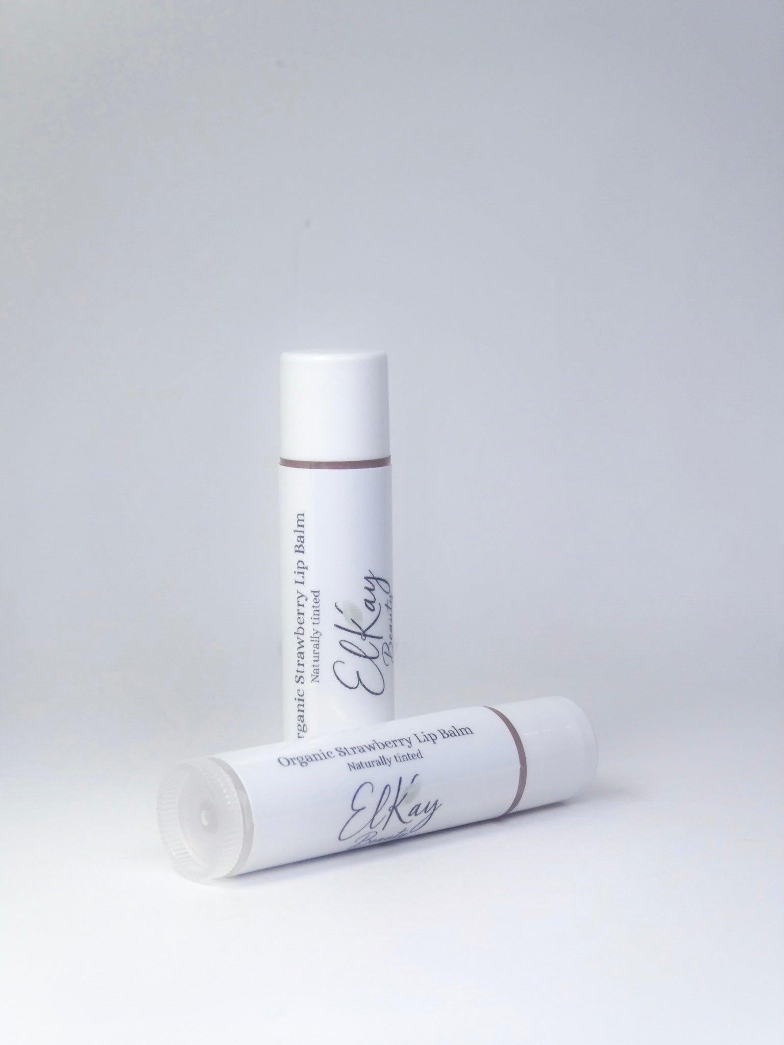 Organic Strawberry Lip Balm - Naturally Tinted