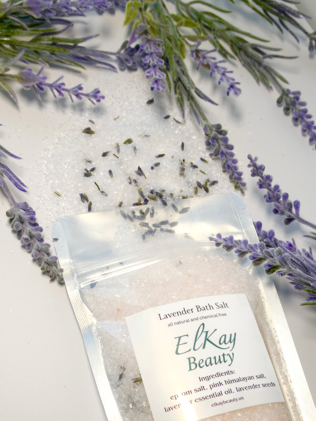 Organic Lavender Bath Salt