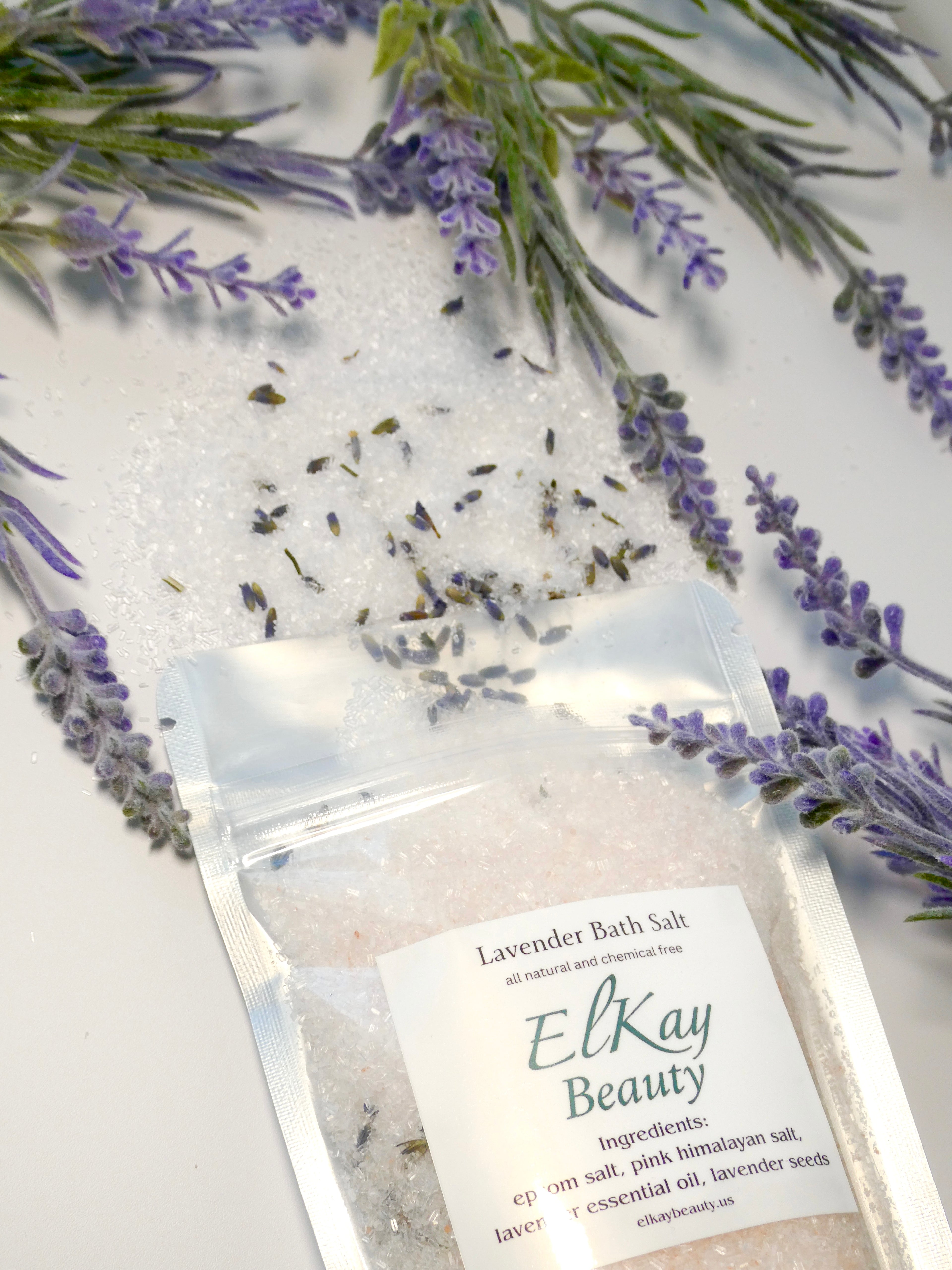 Organic Lavender Bath Salt