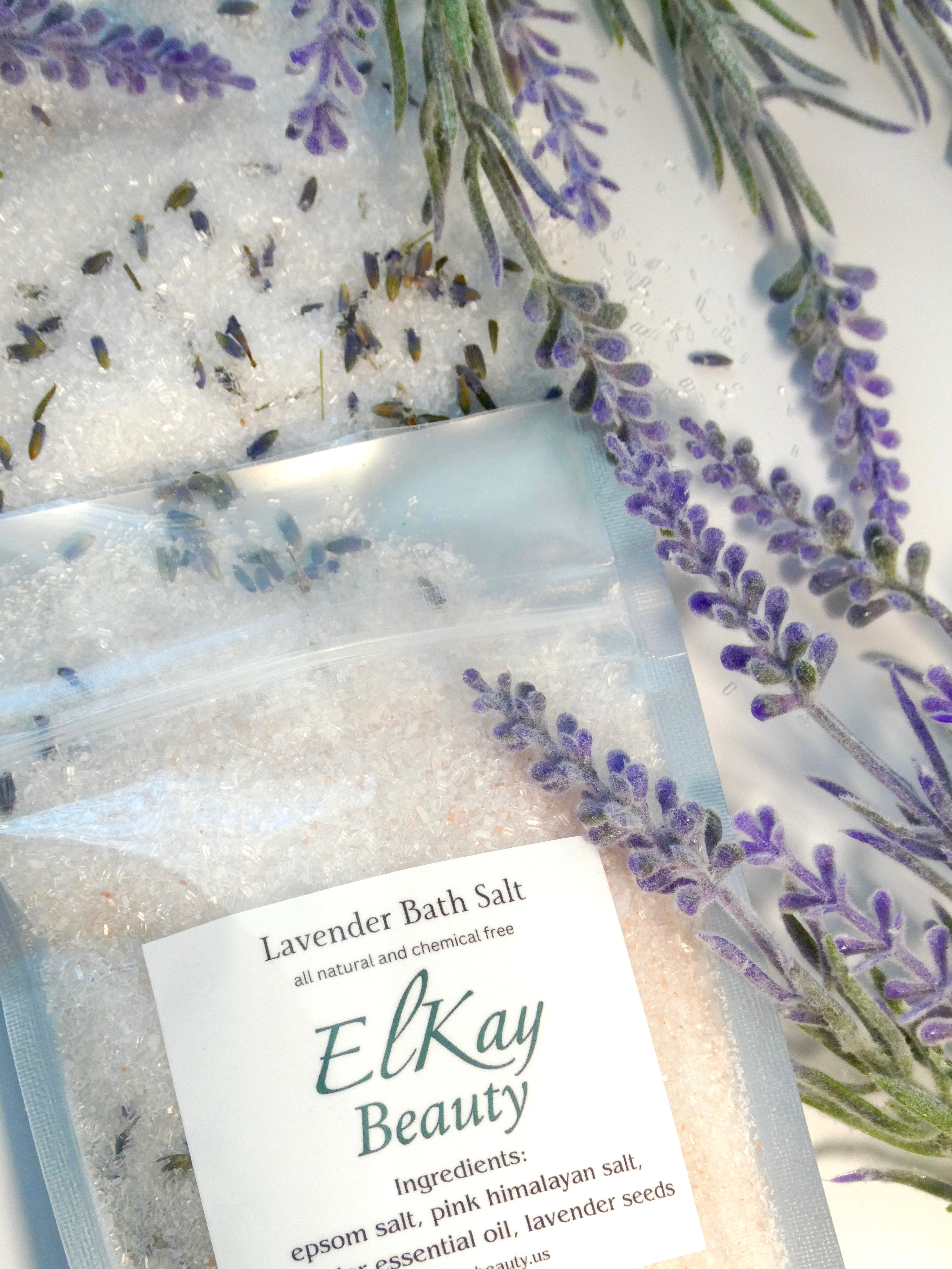 Organic Lavender Bath Salt