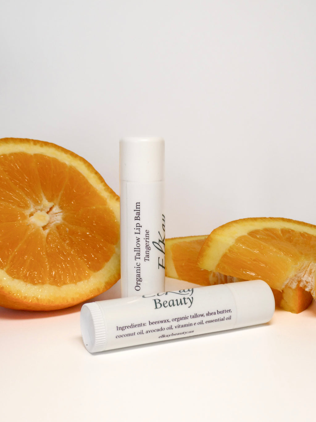 Organic Tangerine Tallow Lip Balm