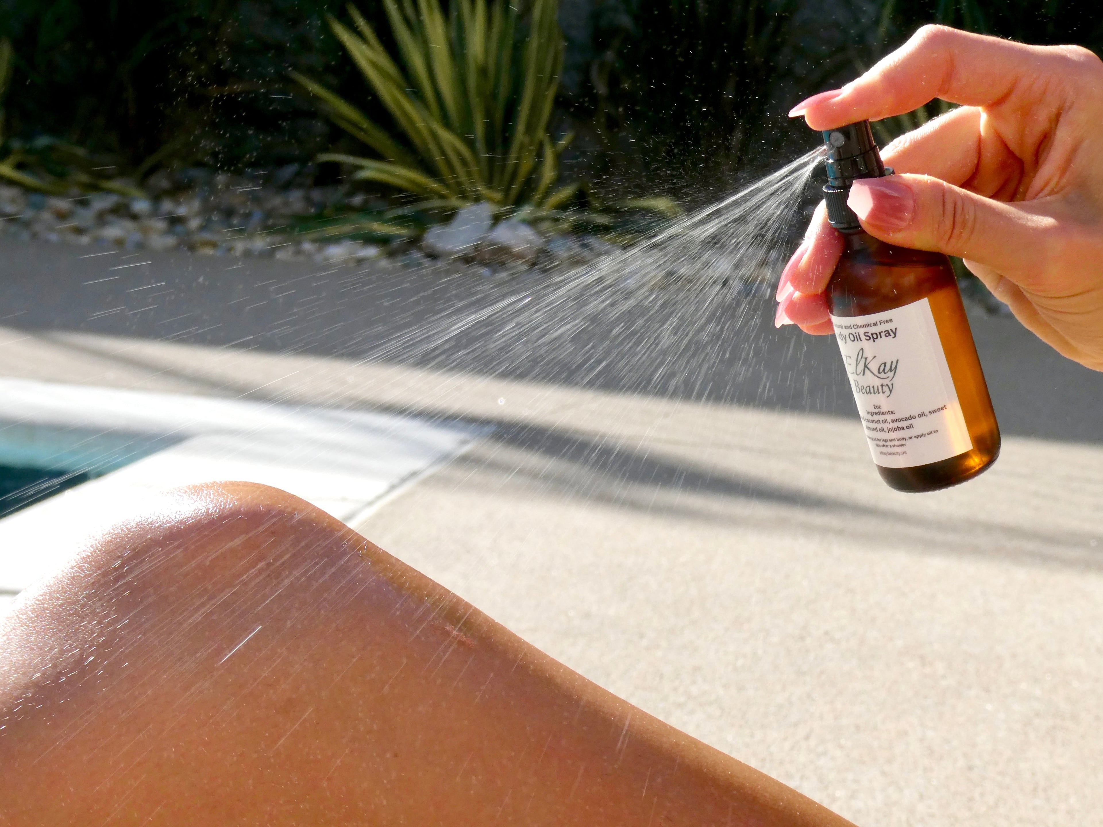 Organic Body Oil Spray