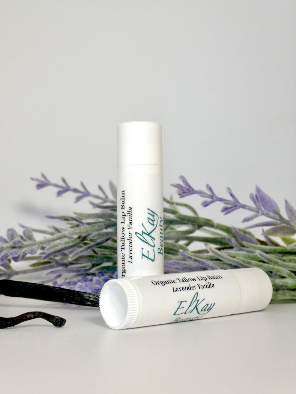 Organic Lavender Vanilla Tallow Lip Balm