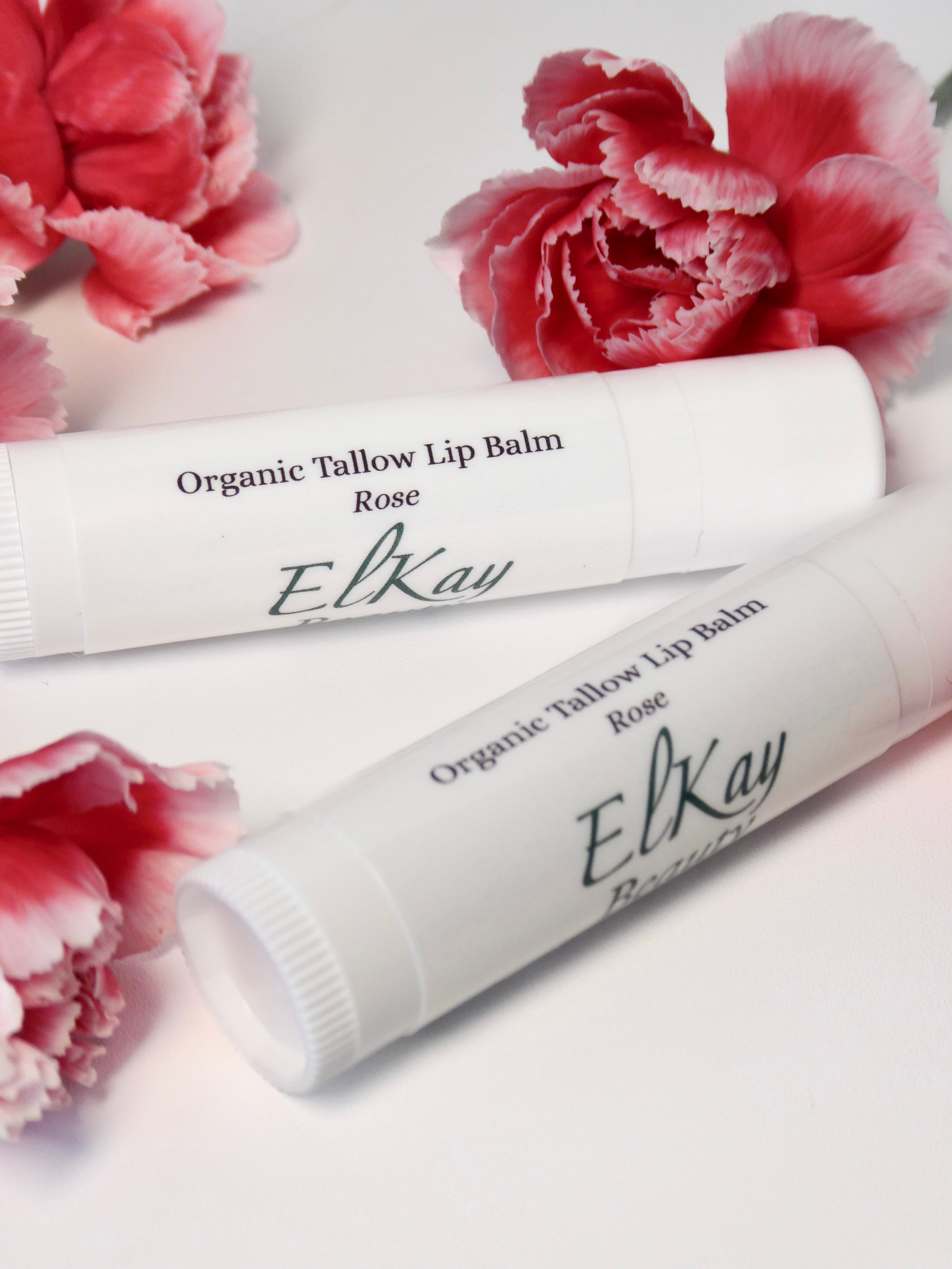 Organic Rose Tallow Lip Balm