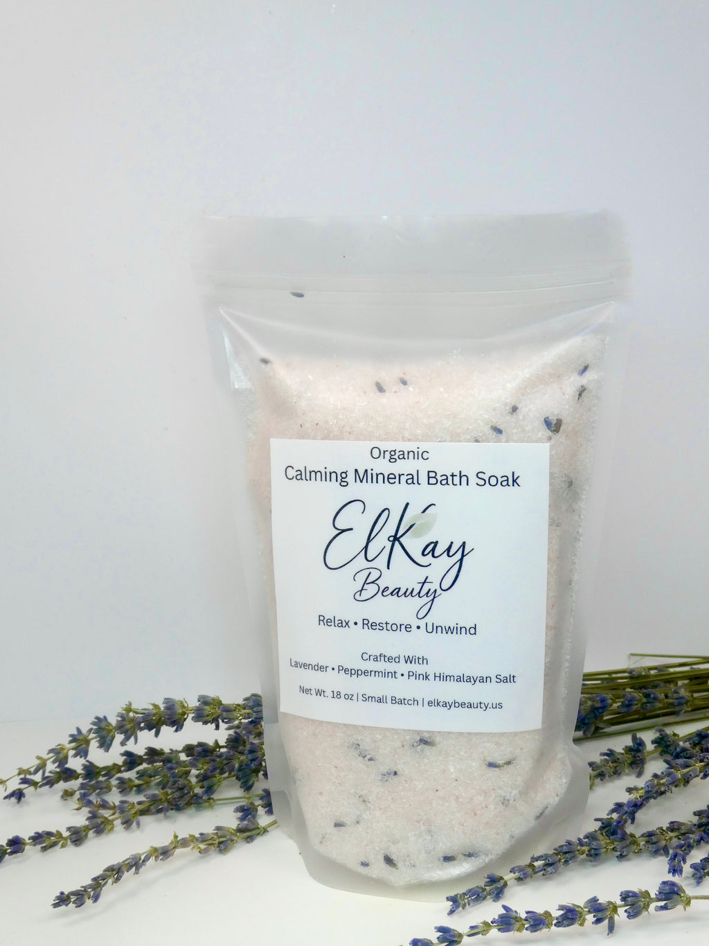 Organic Calming Mineral Bath Soak